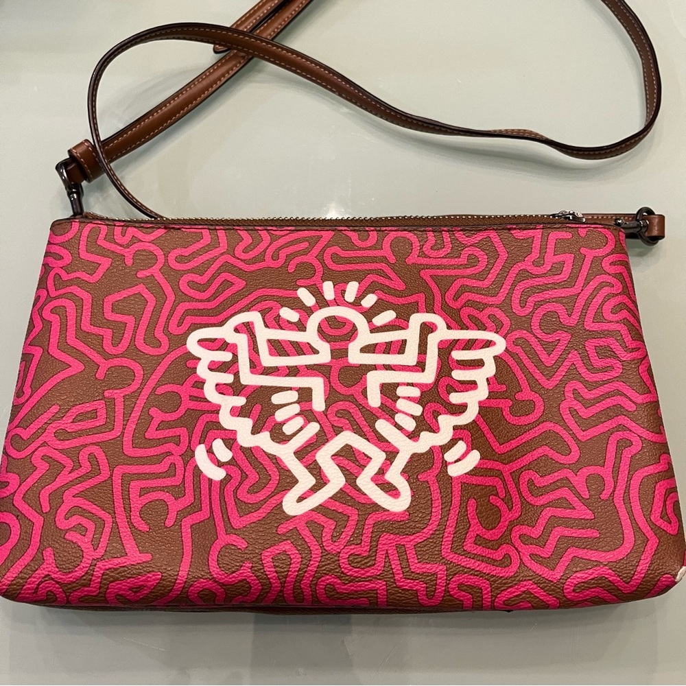 Coach x Keith Haring Collaboration Bag angels